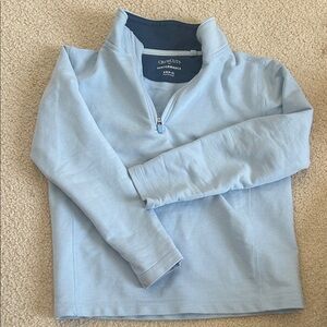 Crewcuts Sky Blue Quarter-Zip Pullover